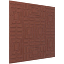 Vicoustic VicWallpaper VMT Acoustic Wallpaper Symmetric (Brown, 23.43 x 23.43 x 0.39", 8-Pack)