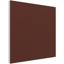 Vicoustic Flat Panel VMT Wall and Ceiling Acoustic Tile (Brown, 23.43 x 23.43 x 1.57", 8-Pack)