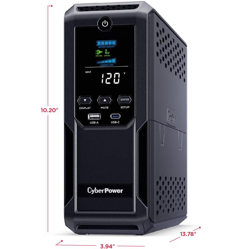 CyberPower CP1500AVRLCD3 Intelligent LCD Series UPS