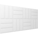 Vicoustic VicWallpaper VMT Acoustic Wallpaper Deck (Natural White, 46.85 x 23.43 x 0.39", 8-Pack)