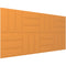 Vicoustic VicWallpaper VMT Deck (Pumpkin Orange, 46.85 x 23.43 x 0.39", 8-Pack)