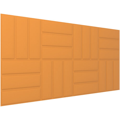 Vicoustic VicWallpaper VMT Deck (Pumpkin Orange, 46.85 x 23.43 x 0.39", 8-Pack)