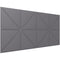 Vicoustic VicWallpaper VMT Triangles (Gray, 46.85 x 23.43 x 0.39", 8-Pack)