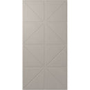 Vicoustic VicWallpaper VMT Triangles (Light Gray, 46.85 x 23.43 x 0.39", 8-Pack)