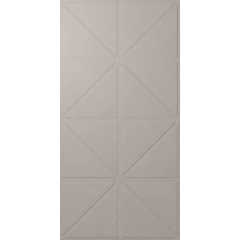 Vicoustic VicWallpaper VMT Triangles (Light Gray, 46.85 x 23.43 x 0.39", 8-Pack)