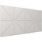 Vicoustic VicWallpaper VMT Triangles (Light Gray, 46.85 x 23.43 x 0.39", 8-Pack)