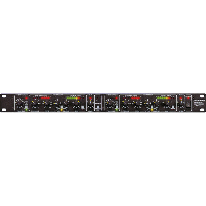 Drawmer DL241XLR Dual-Channel Auto Compressor