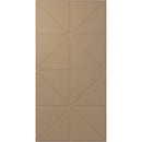 Vicoustic VicWallpaper VMT Acoustic Wallpaper Triangles (Beige, 46.85 x 23.43 x 0.39", 8-Pack)