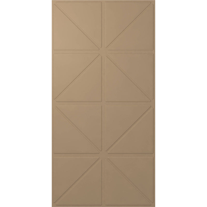 Vicoustic VicWallpaper VMT Acoustic Wallpaper Triangles (Beige, 46.85 x 23.43 x 0.39", 8-Pack)