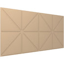 Vicoustic VicWallpaper VMT Acoustic Wallpaper Triangles (Beige, 46.85 x 23.43 x 0.39", 8-Pack)