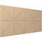 Vicoustic VicWallpaper VMT Acoustic Wallpaper Triangles (Beige, 46.85 x 23.43 x 0.39", 8-Pack)