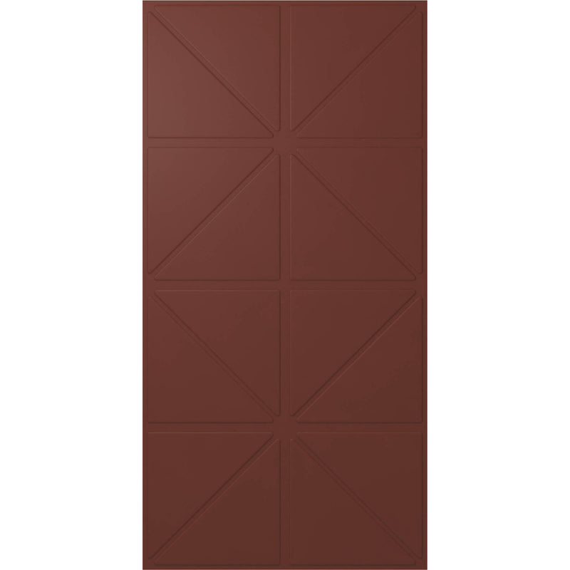 Vicoustic VicWallpaper VMT Triangles (Brown, 46.85 x 23.43 x 0.39", 8-Pack)