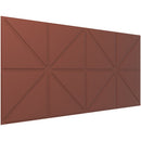 Vicoustic VicWallpaper VMT Triangles (Brown, 46.85 x 23.43 x 0.39", 8-Pack)