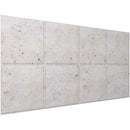 Vicoustic VicWallpaper VMT Square 30 (Concrete 1, 46.85 x 23.43 x 0.39", 8-Pack)