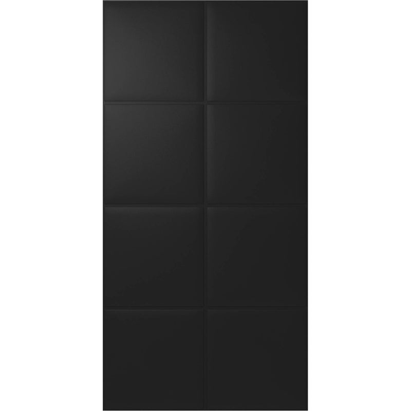 Vicoustic VicWallpaper VMT Square 30 (Black, 46.85 x 23.43 x 0.39", 8-Pack)