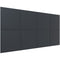 Vicoustic VicWallpaper VMT Square 30 (Black, 46.85 x 23.43 x 0.39", 8-Pack)