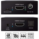 Key Digital 4K/18G HDMI Fixer and Booster with Optical Audio & De-Embedded Audio Output