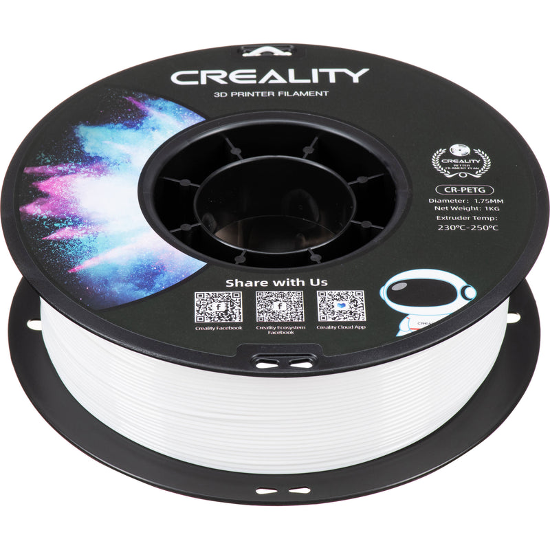 Creality 1.75mm CR-PETG Filament (1kg, White)