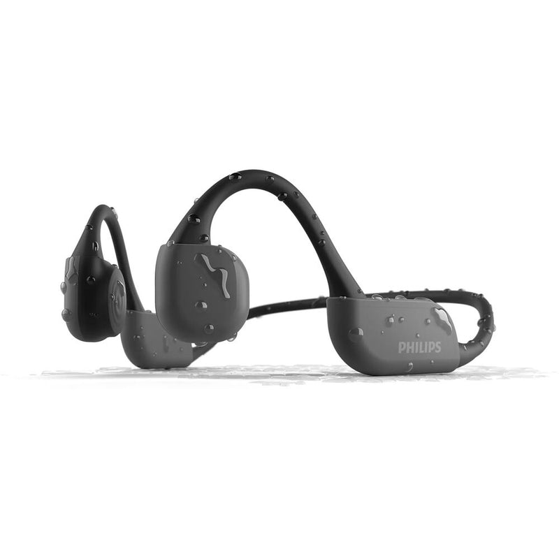 Philips TAA6606 Wireless Sport Bone-Conduction Neckband Headphones (Black)