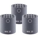 Schoeps MK 2S Microphone Capsule (Matched Trio, Matte Gray)