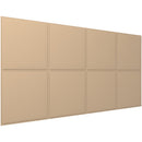 Vicoustic VicWallpaper VMT Square 30 (Beige, 46.85 x 23.43 x 0.39", 8-Pack)