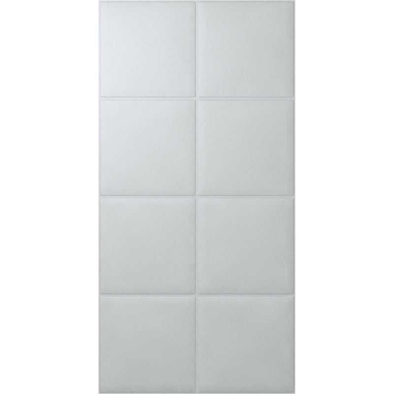 Vicoustic VicWallpaper VMT Acoustic Wallpaper Square 30 (Natural White, 46.85 x 23.43 x 0.39", 8-Pack)