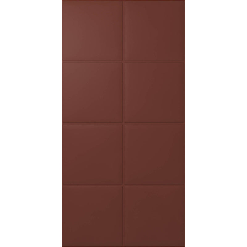 Vicoustic VicWallpaper VMT Square 30 (Brown, 46.85 x 23.43 x 0.39", 8-Pack)