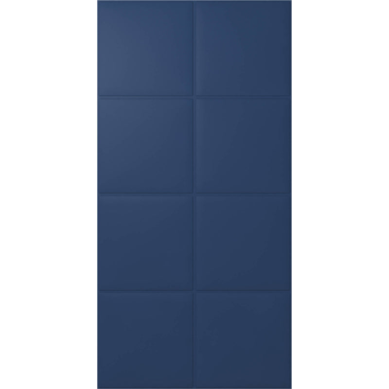 Vicoustic VicWallpaper VMT Square 30 (Blue, 46.85 x 23.43 x 0.39", 8-Pack)