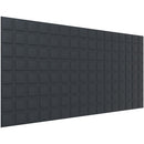 Vicoustic VicWallpaper VMT Square 8 (Black, 46.85 x 23.43 x 0.39", 8-Pack)