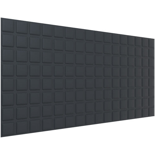 Vicoustic VicWallpaper VMT Square 8 (Black, 46.85 x 23.43 x 0.39", 8-Pack)