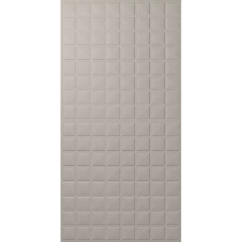 Vicoustic VicWallpaper VMT Square 8 (Light Gray, 46.85 x 23.43 x 0.39", 8-Pack)