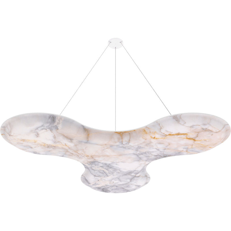 Vicoustic ViCloud VMT 3D (Petal, Natural Stones,&nbsp;Calacatta Carrara, 4 Pieces)