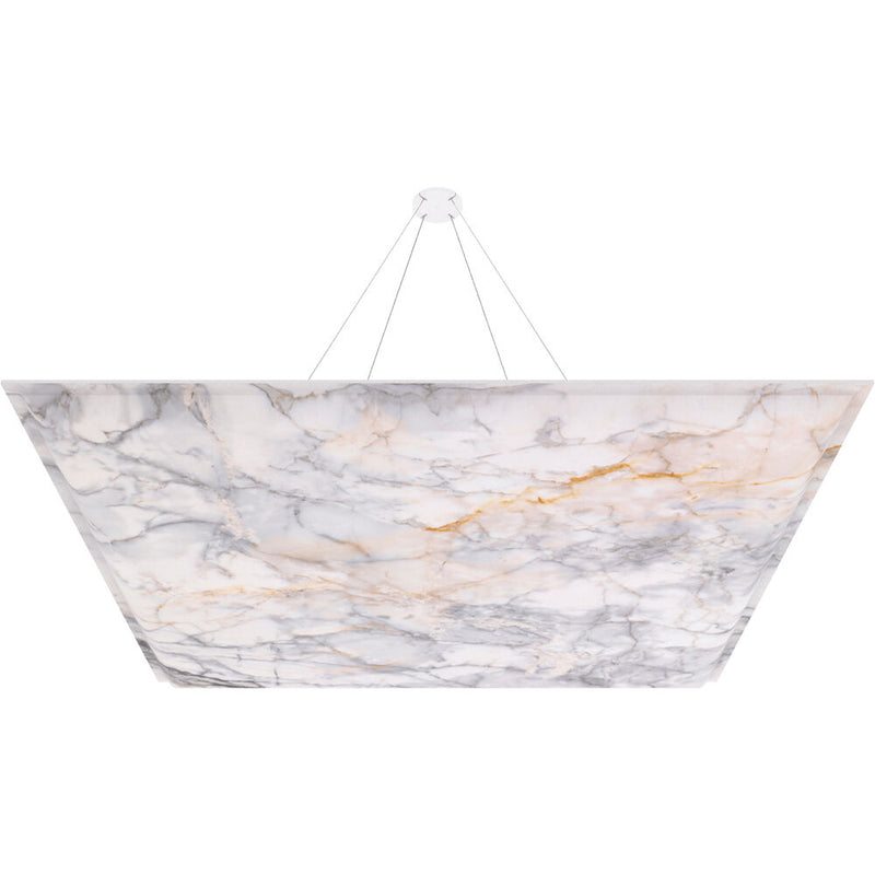 Vicoustic ViCloud VMT 3D (Square, Natural Stones,&nbsp;Calacatta Carrara, 4 Pieces)