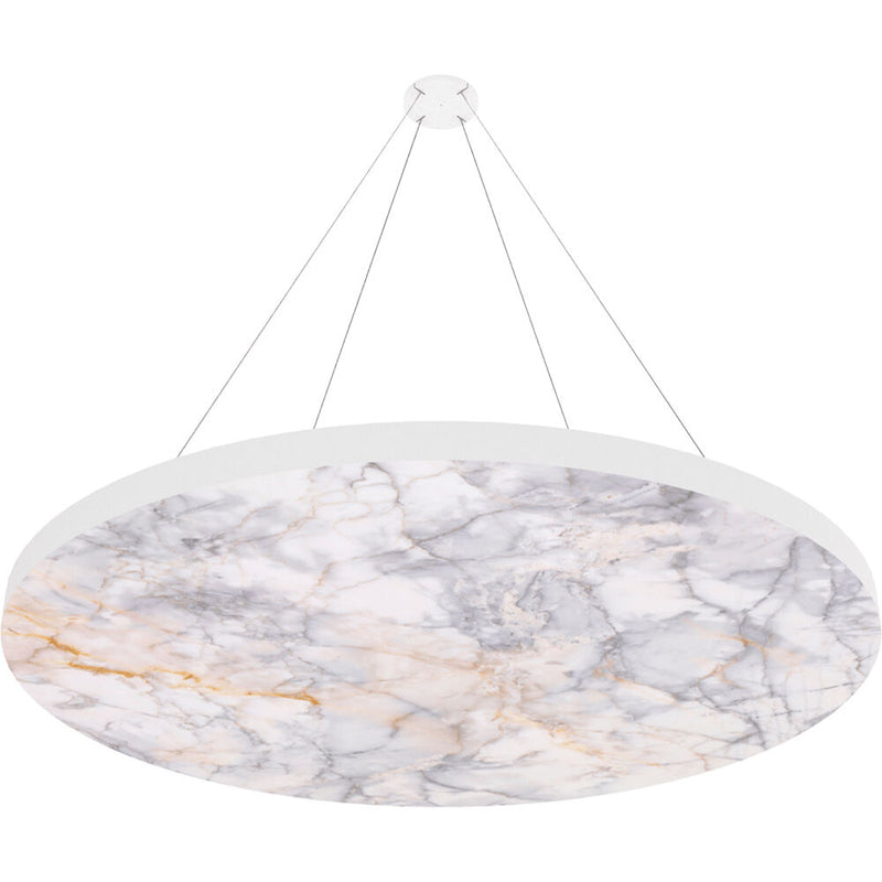 Vicoustic ViCloud VMT Flat (Round, Natural Stones,&nbsp;Calacatta Carrara, 4 Pieces)