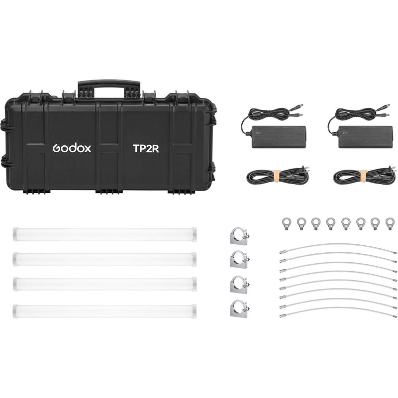 Godox KNOWLED TP2R Pixel RGB LED Tube Light (2', 4-Light Kit)