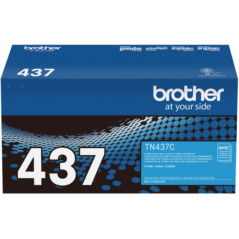 Brother TN437 Cyan Ultra High-Yield Toner Cartridge