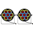 JMAZ Lighting Versa Flex Par TRON7 RGBW LED Light for Versa Flex Bar (Pair)