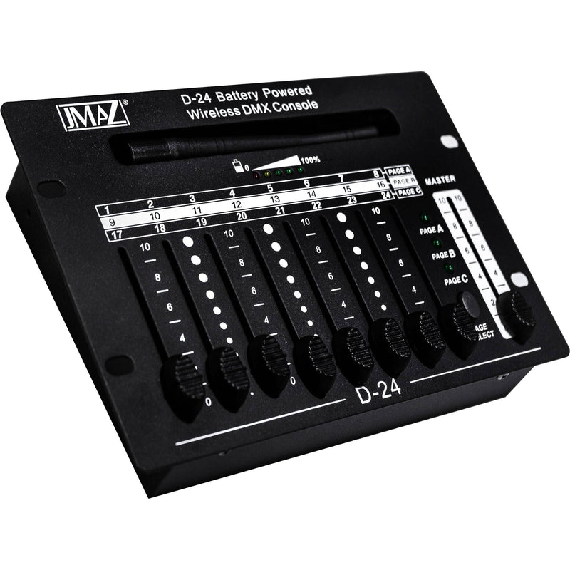 JMAZ Lighting D-24 Wireless DMX Controller