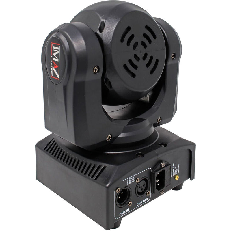 JMAZ Lighting CRAZY BEAM 40 FUSION RGBW LED Moving Head with LED Ring