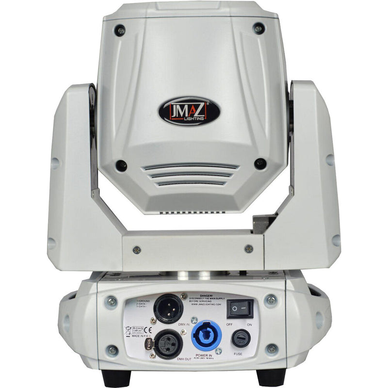 JMAZ Lighting ATTCO SPOT 100 8-Color LED Moving Head (White)