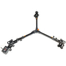 CAME-TV Power Dolly System for Tripods with 8 Straight & 20 Curved Rails