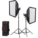 Godox SL60IIBI Bi-Color LED Video Light (2-Light Kit)