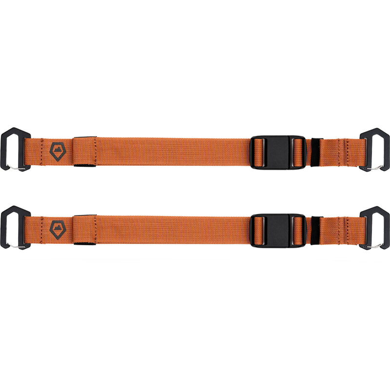 WANDRD Premium Accessory Straps (Pair, Sedona Orange)