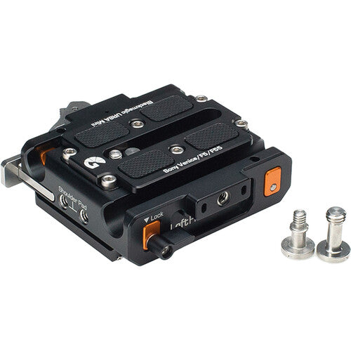 Bright Tangerine LeftField 3 Quick Release Baseplate for Blackmagic Design URSA Mini