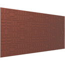 Vicoustic VicWallpaper VMT Symmetric (Brown, 46.85 x 23.43 x 0.39", 8-Pack)