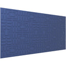 Vicoustic VicWallpaper VMT Symmetric (Blue, 46.85 x 23.43 x 0.39", 8-Pack)