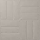 Vicoustic VicWallpaper VMT Deck (Light Gray, 23.43 x 23.43 x 0.39", 8-Pack)