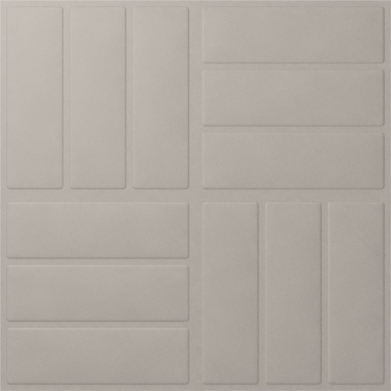 Vicoustic VicWallpaper VMT Deck (Light Gray, 23.43 x 23.43 x 0.39", 8-Pack)