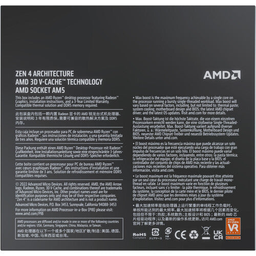 AMD Ryzen 9 7950X3D 4.2 GHz 16-Core AM5 Processor