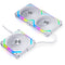 Lian Li UNI FAN SL V2 120mm ARGB Case Fan 3-Pack (White)